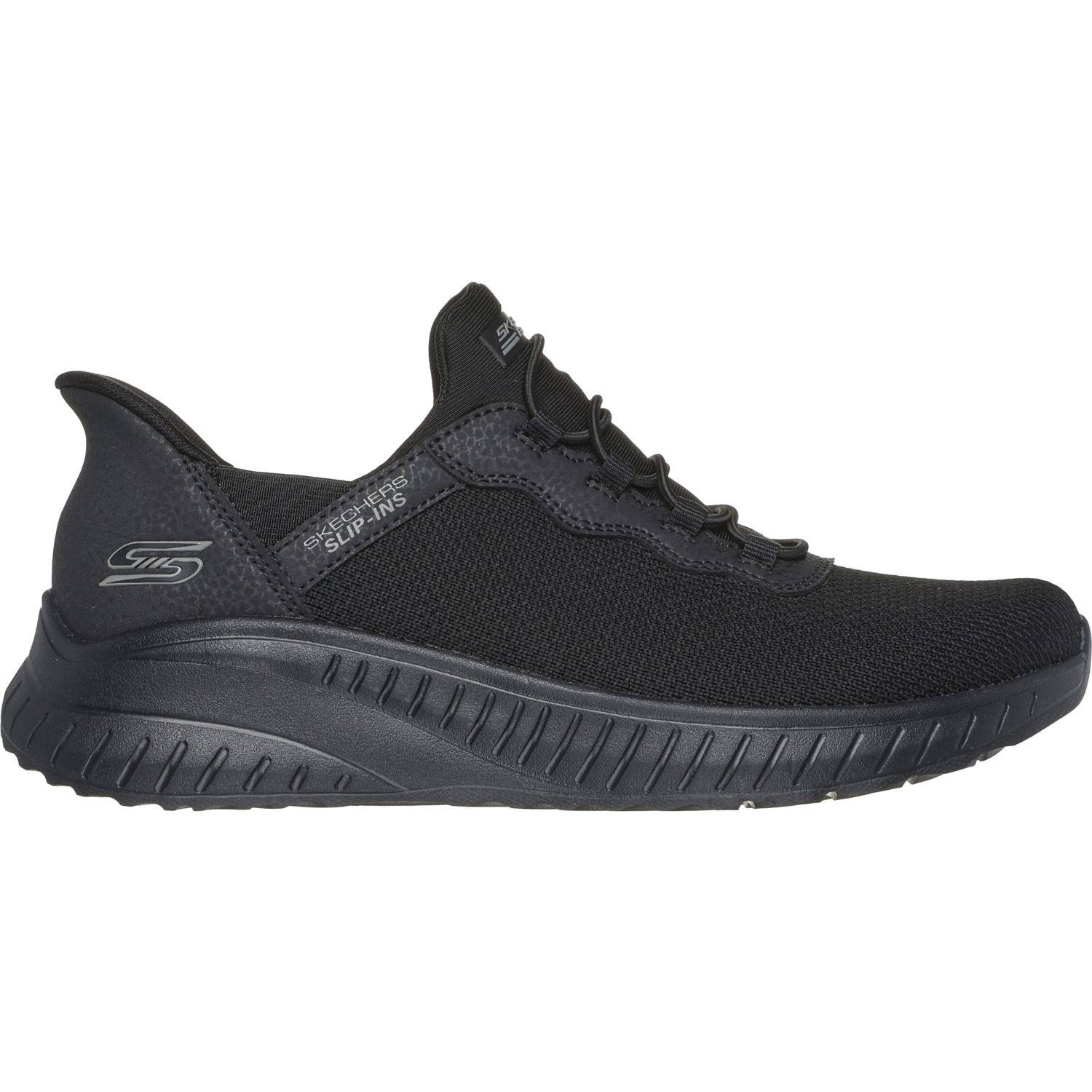 Кроссовки женские Skechers Bobs Squad Chaos 117500 BBK 40 (10 US) черные фото 