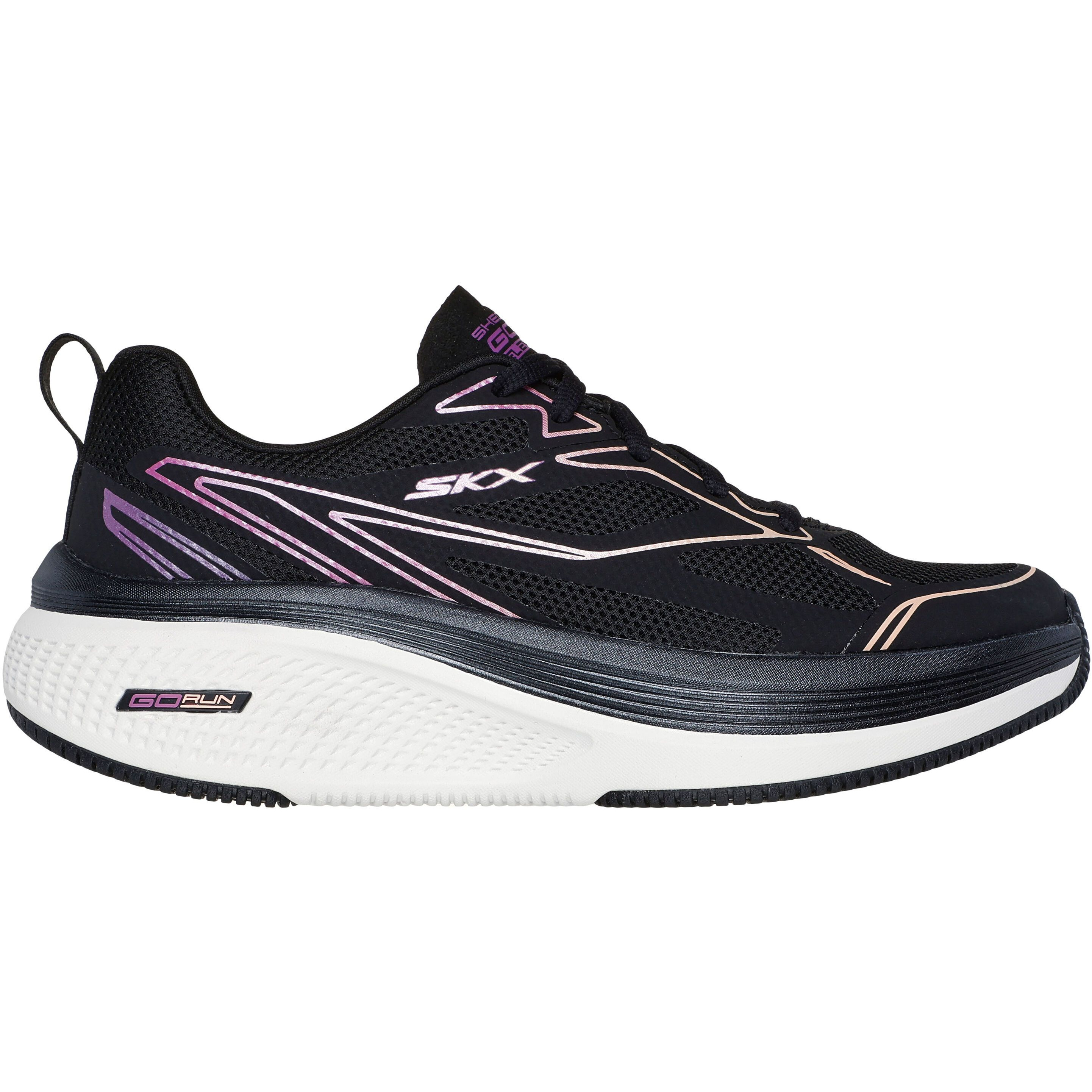 Кроссовки для бега женские Skechers Go Run Elevate 2.0 129001 BKPR 40 (10 US) черные фото 1