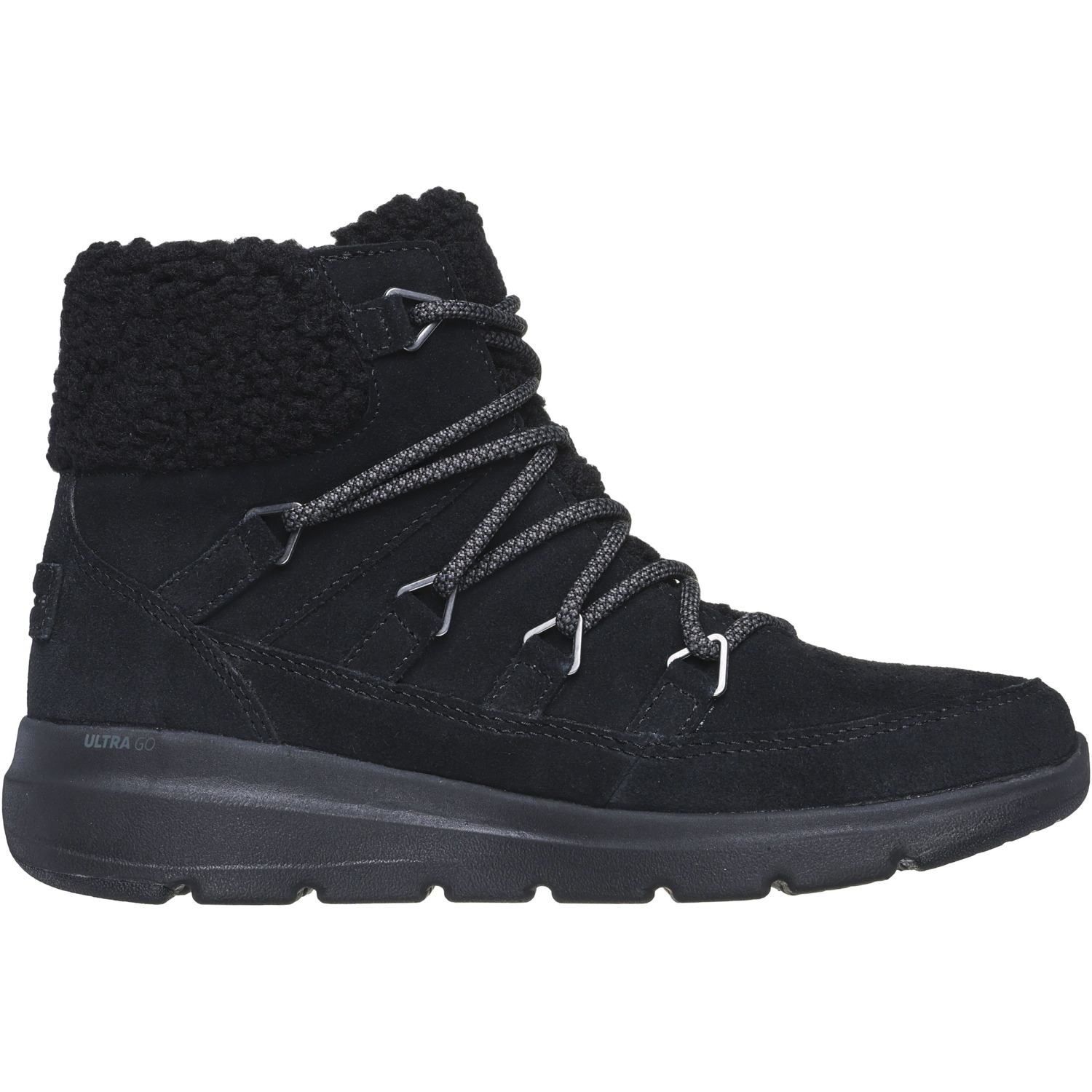 Черевики жіночі Skechers On-The-Go Glacial Ultra - Winter Is Coming 144187 BBK 41 (11 US) чорніфото