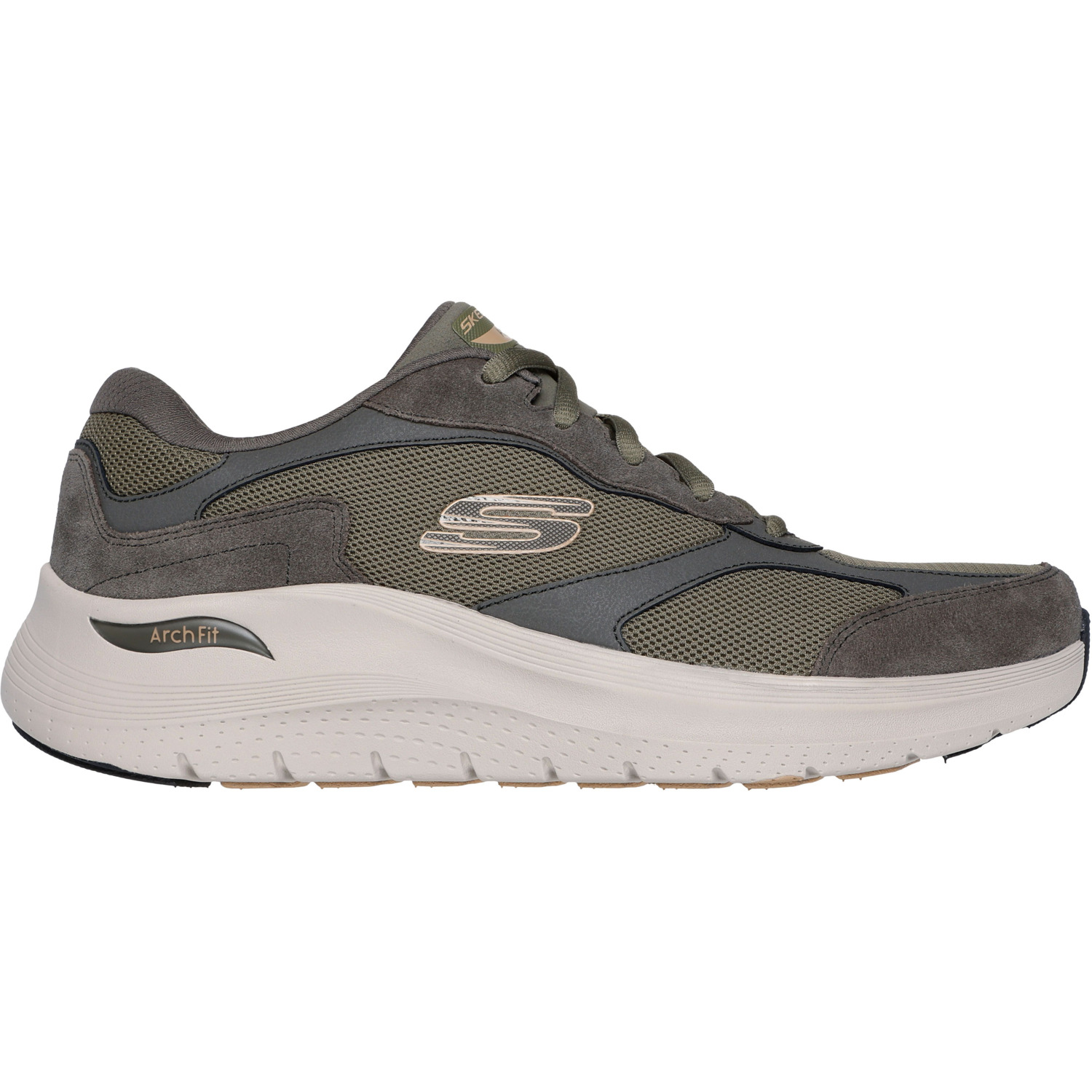 Кроссовки мужские Skechers Arch Fit 2.0 - The Keep 232702 OLV 43 (10 US) оливковые фото 