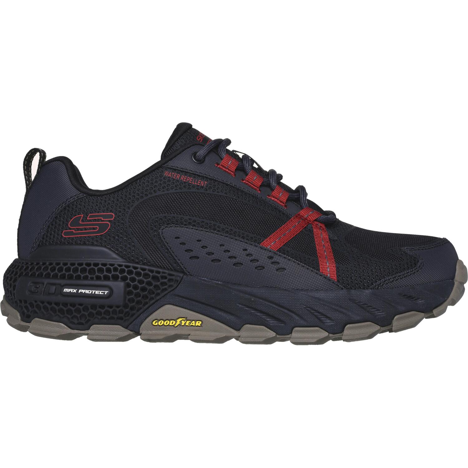 Кроссовки мужские Skechers Max Protect 237401 BKRD 40 (7,5 US) черные фото 