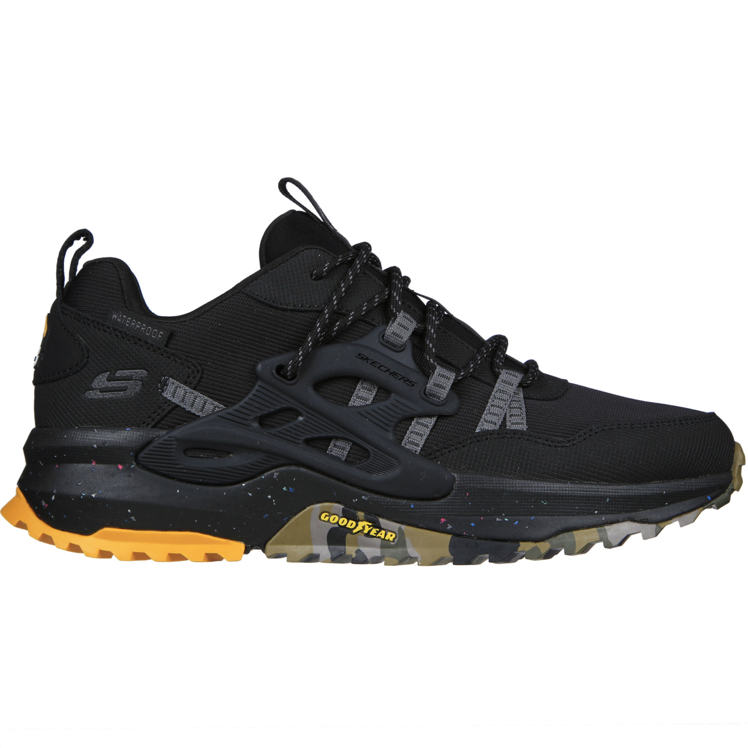 Кросівки чоловічі Skechers Bionic Trail 237220 BKYL 46 (12 US) чорніфото