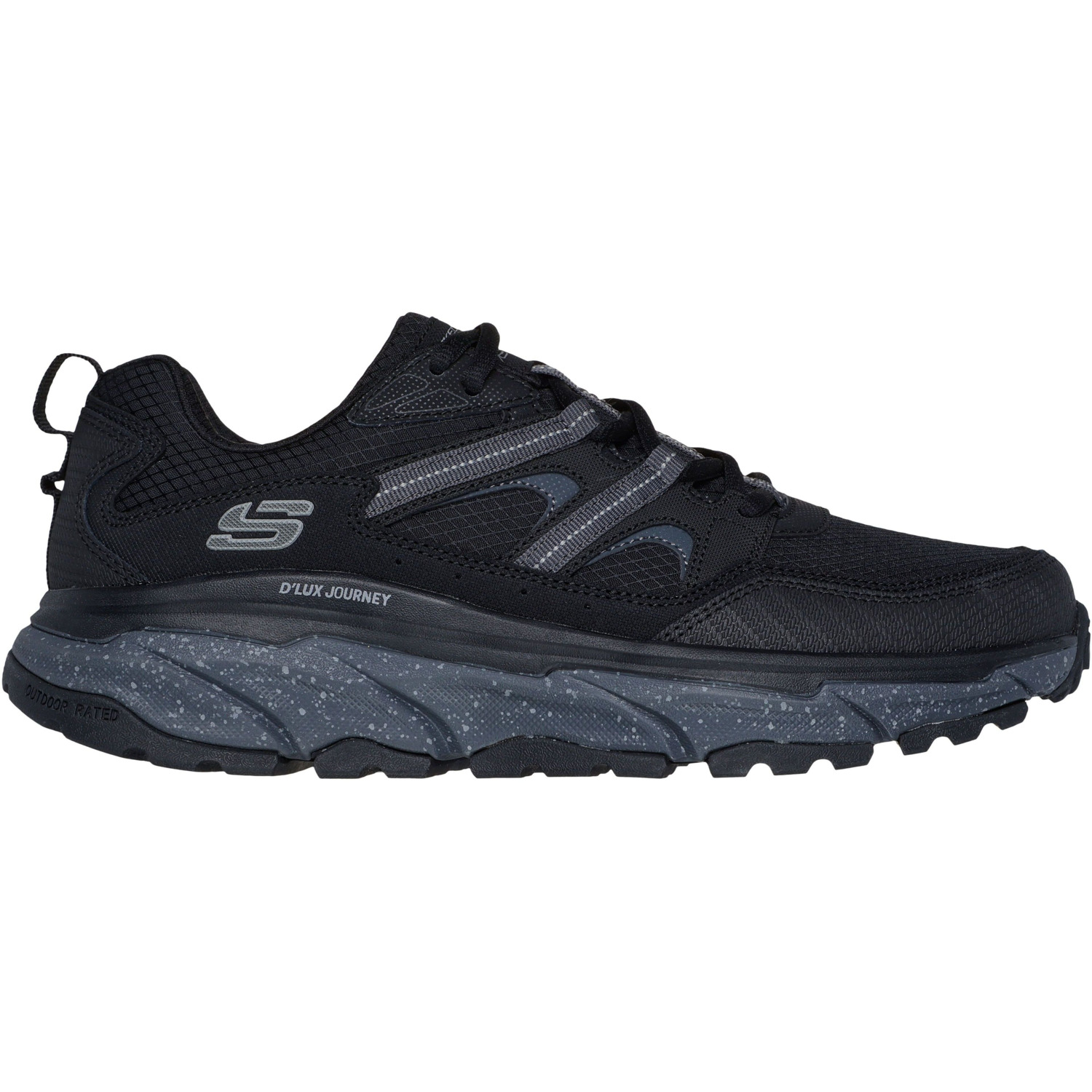 Кроссовки мужские Skechers Relaxed Fit: D'Lux Journey 237192 BKCC 46 (12 US) черные фото 