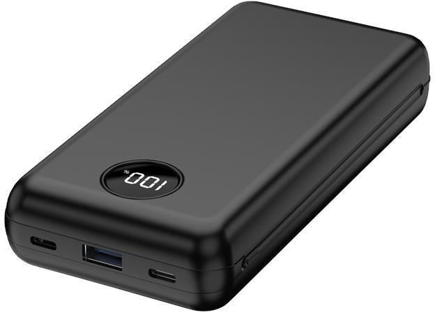 Портативний акумулятор 2Е 30000mAh PD+QC 65W, Black (2E-PB3009-BLACK)фото1