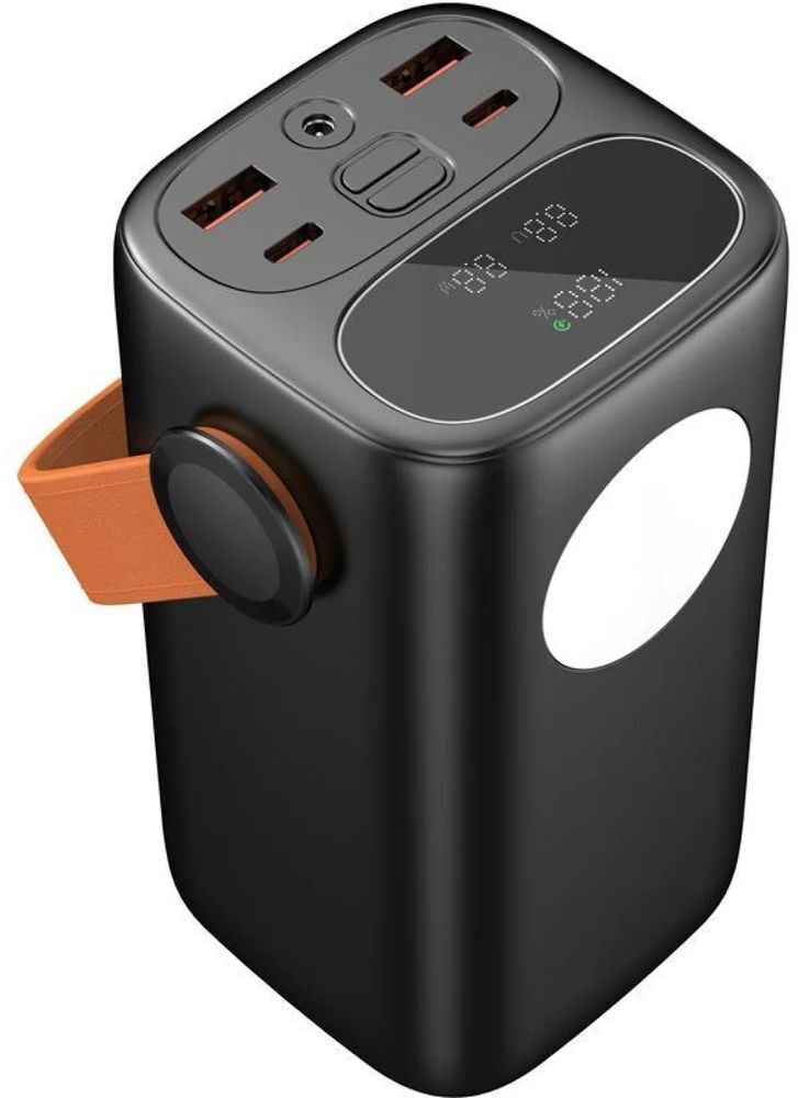 Портативний акумулятор 2Е 40000mAh PD+QC 65W, Black (2E-PB4002-BLACK)фото1