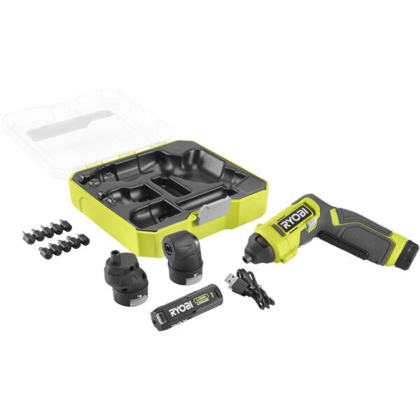 

Отвертка аккумуляторная Ryobi USB Lithium RSD4-120TA2 4В 1х2А·ч (5133006211)
