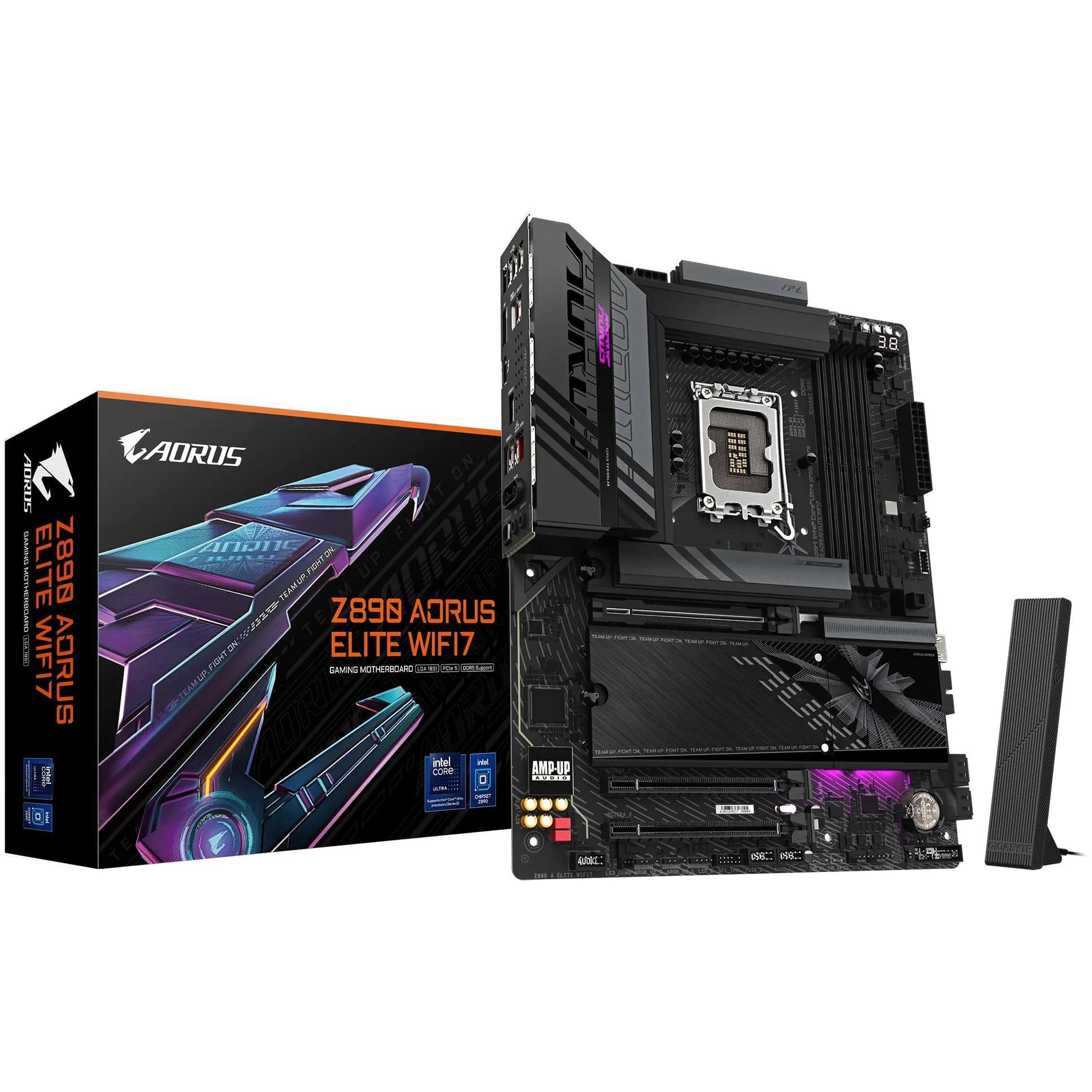 Материнская плата GIGABYTE Z890 AORUS ELITE WIFI7 (Z890_A_ELITE_WIFI7) фото 1