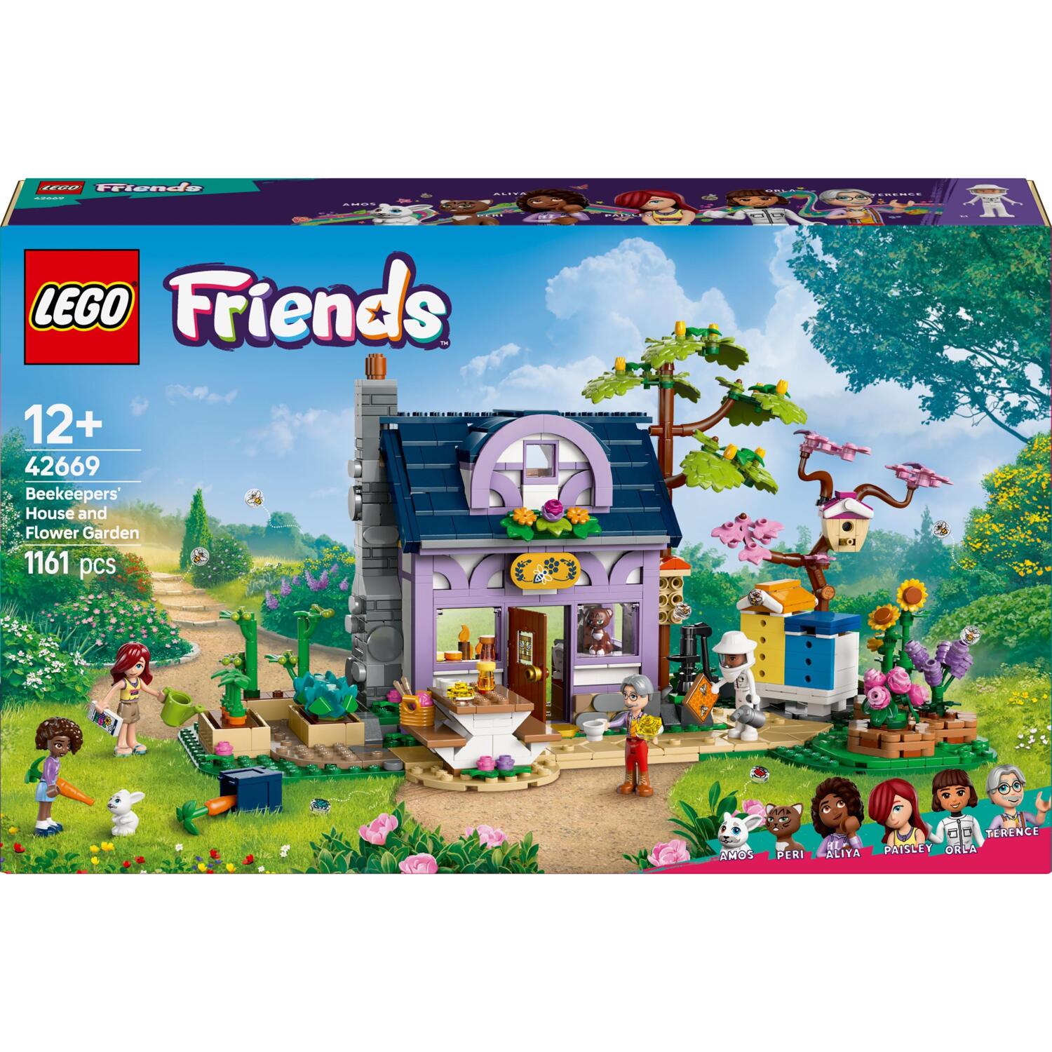 LEGO 42669 Friends Будиночок і квітник бджолярівфото