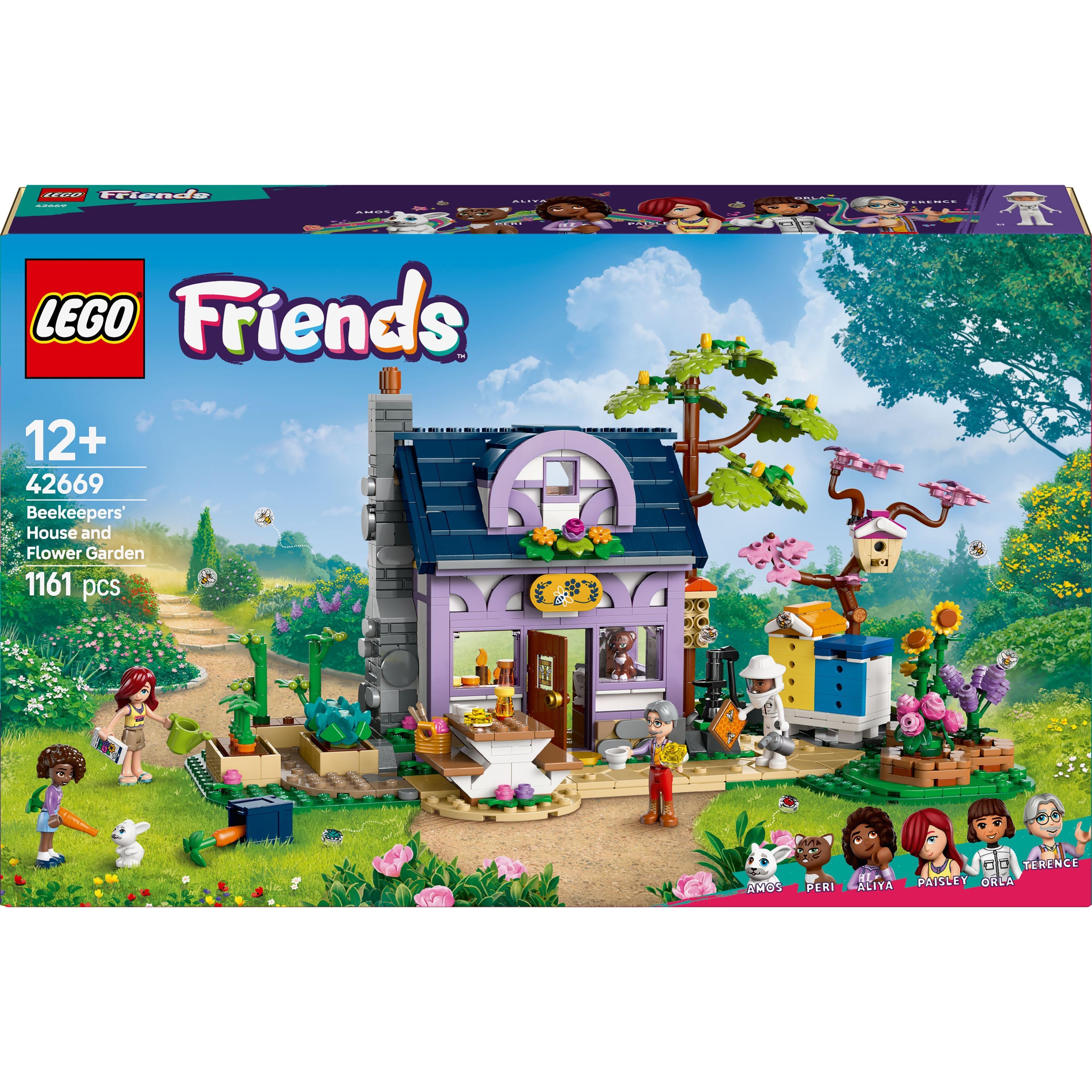 LEGO 42669 Friends Будиночок і квітник бджолярівфото1