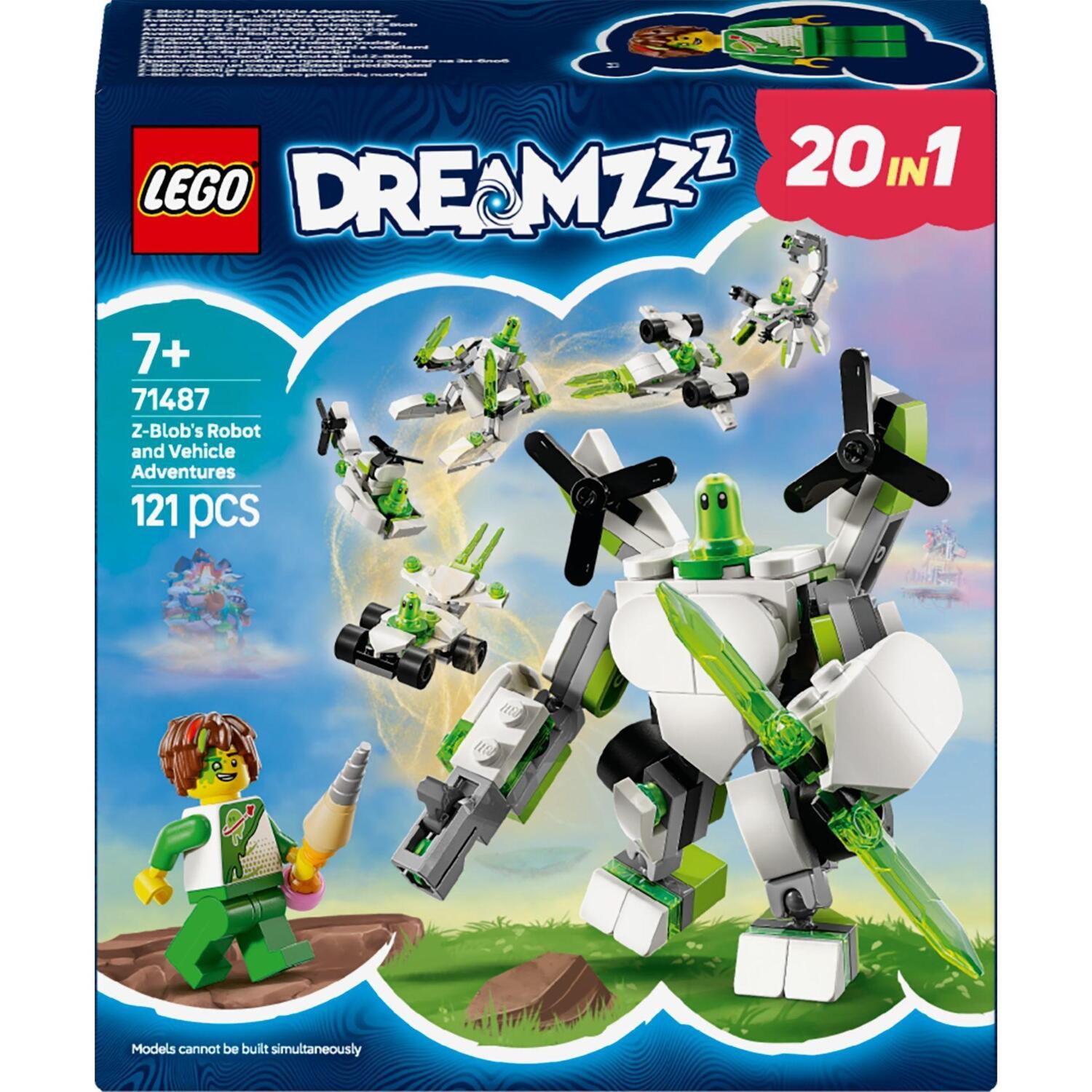 LEGO 71487 DREAMZzz Робот Z-Blob и гоночные приключения фото 