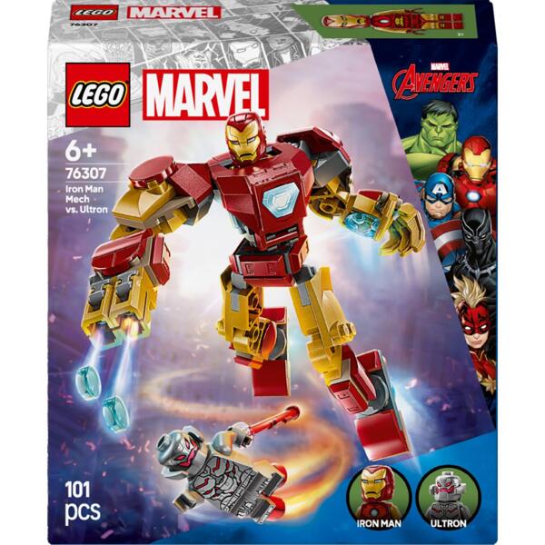 

LEGO 76307 Super Heroes Робот Железного Человека против Альтрона