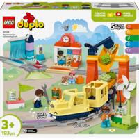 LEGO 10428 DUPLO Town Большой интерактивный общественный поезд