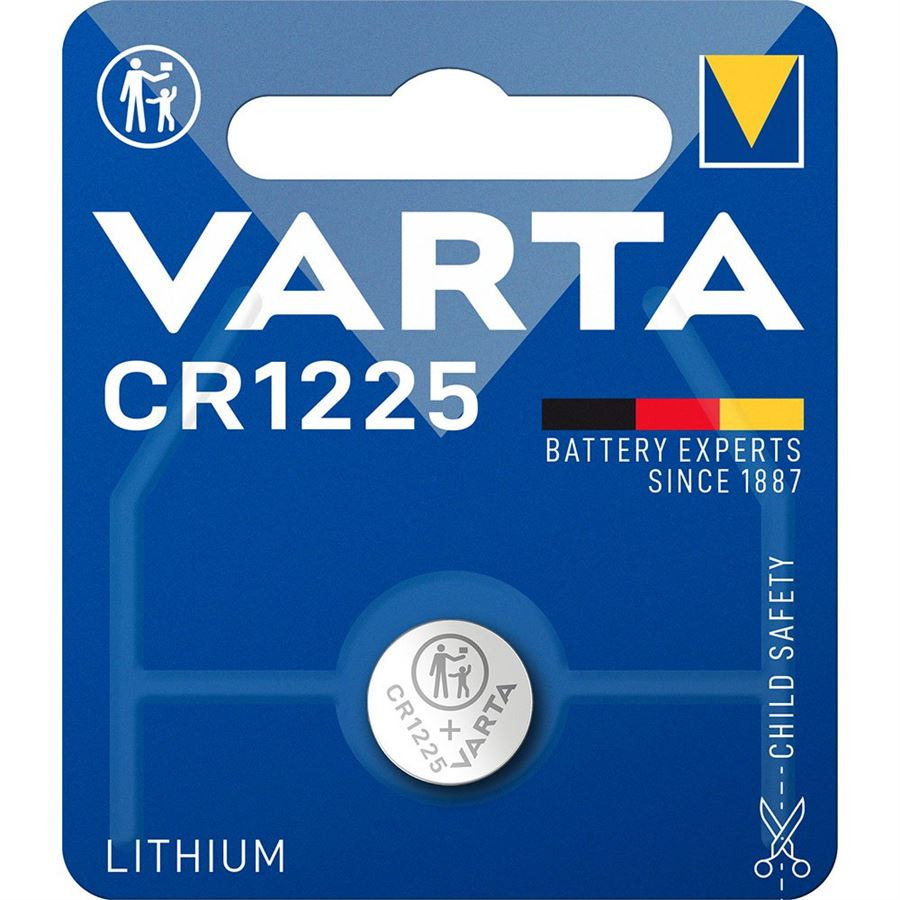 Батарейка Varta Lithium CR1225 BLI 1 (06225101401) фото 