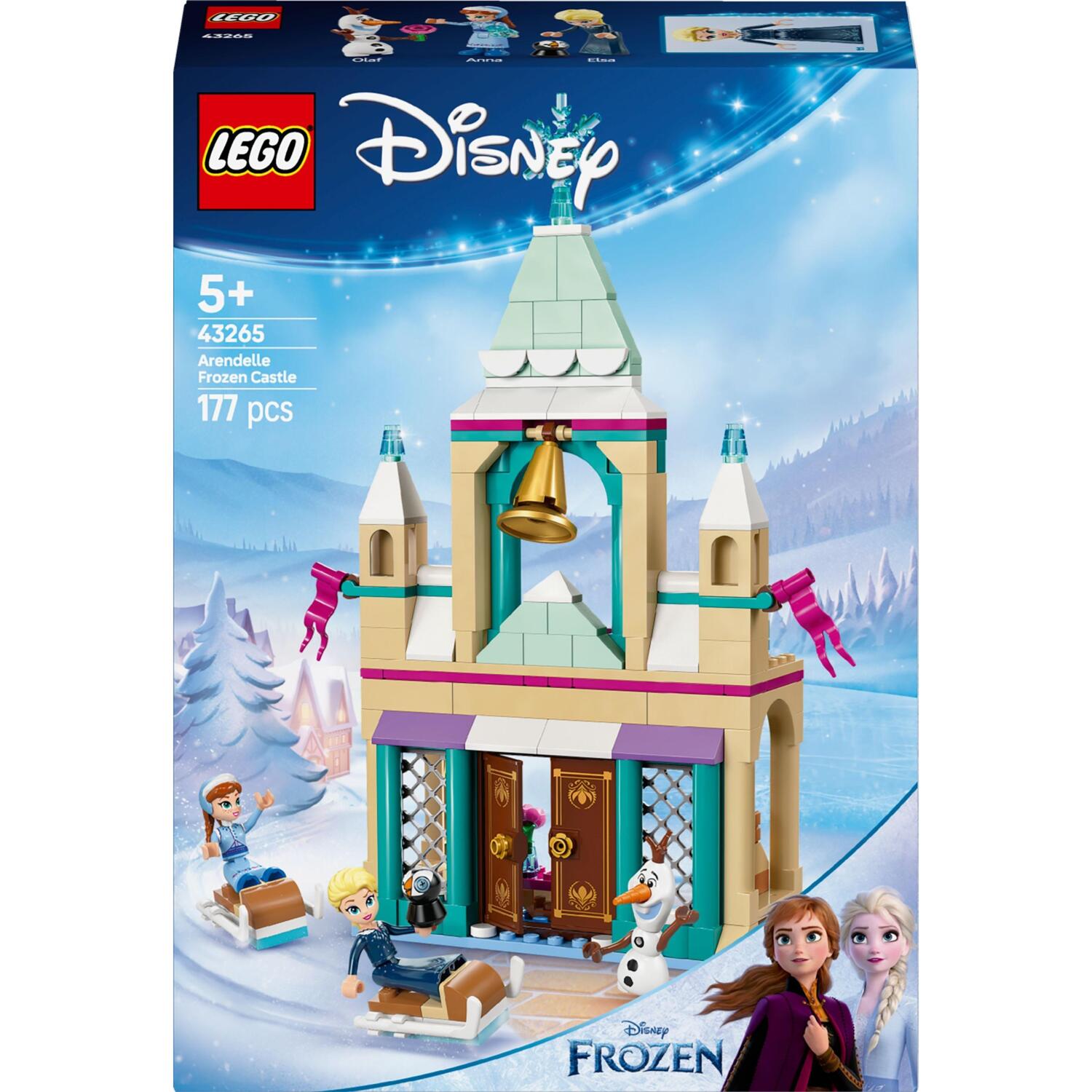 LEGO 43265 Disney Princess Замерзлий замок в королівстві Еренделфото