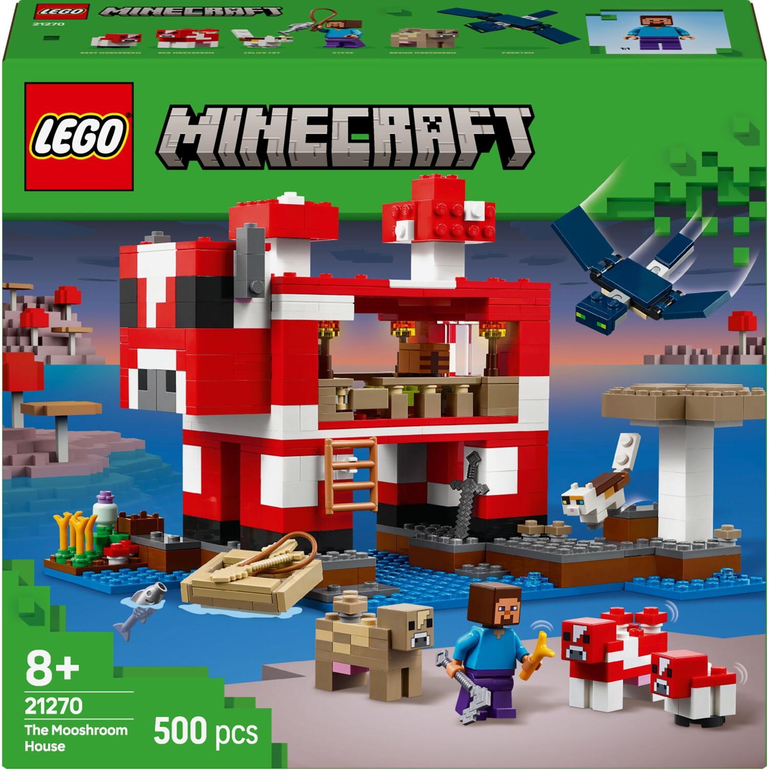 LEGO 21270 Minecraft Грибний будинокфото