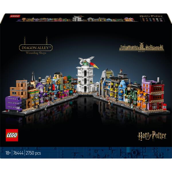 Акція на LEGO 76444 Harry Potter Алея Диагон. Волшебные магазины від MOYO