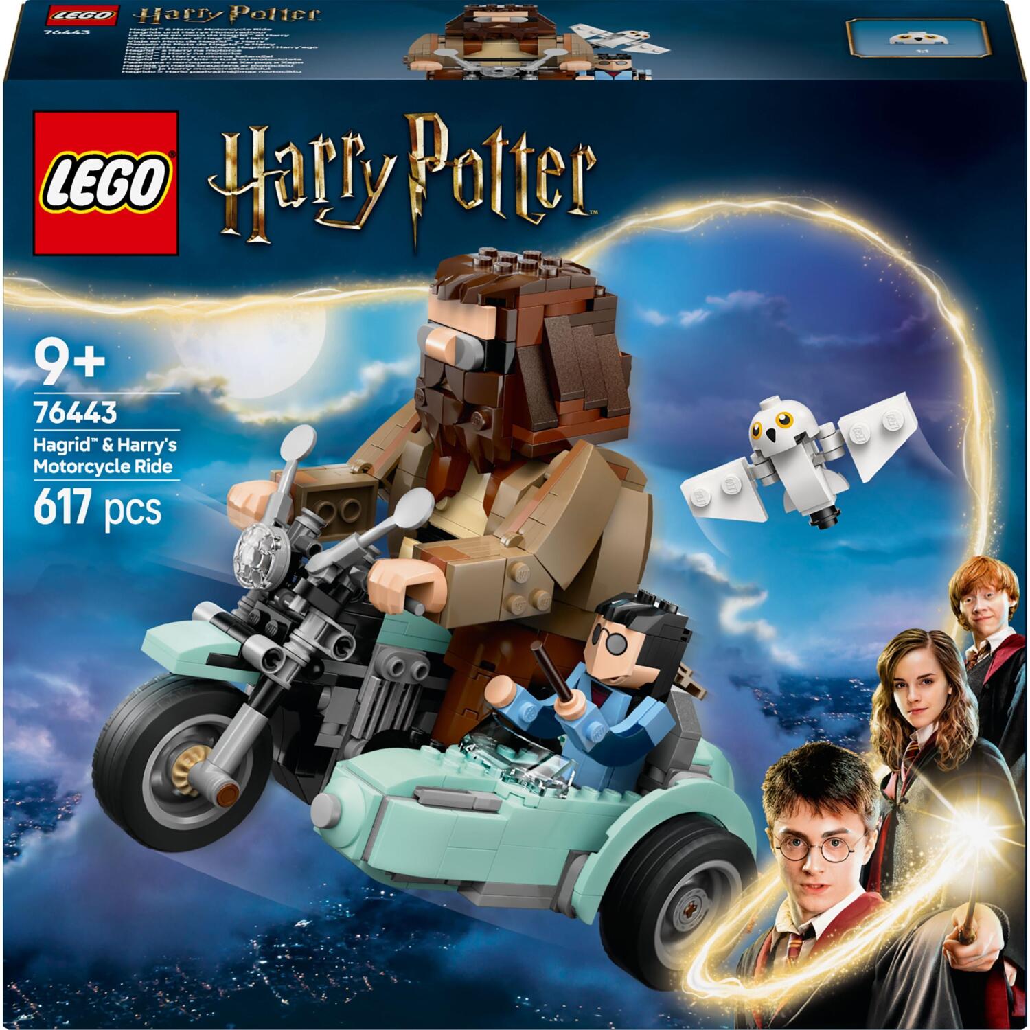 LEGO 76443 Harry Potter Поїздка Геґріда й Гаррі на мотоцикліфото