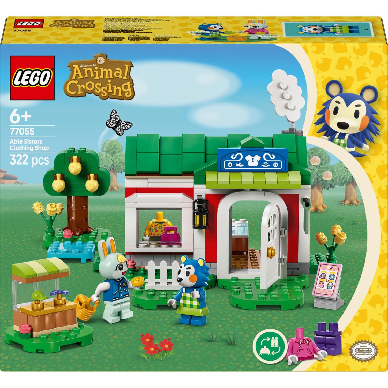 LEGO 77055 Animal Crossing Крамниця одягу, що належить Able Sistersфото