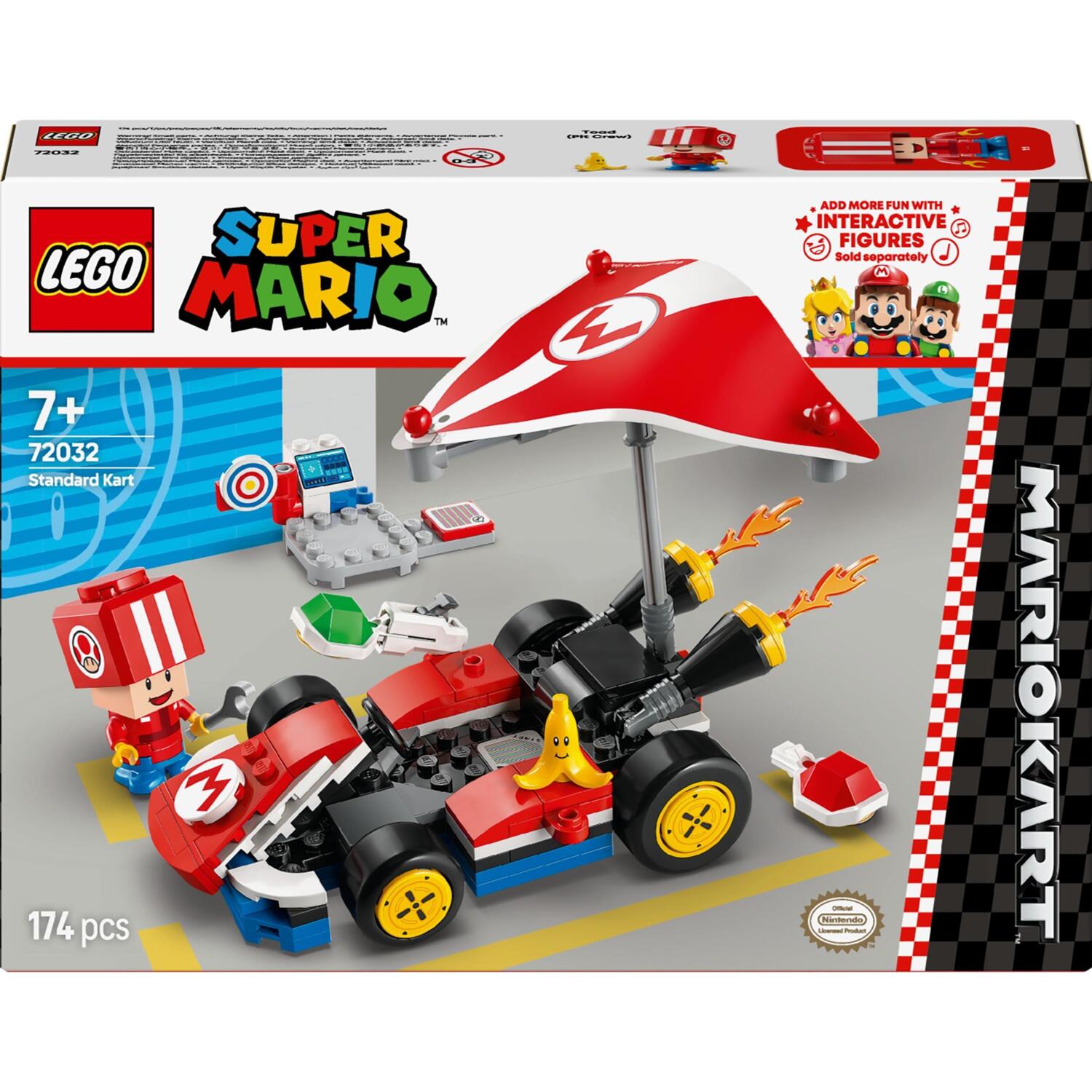 LEGO 72032 Super Mario Mario Kart – Standard Kart фото 