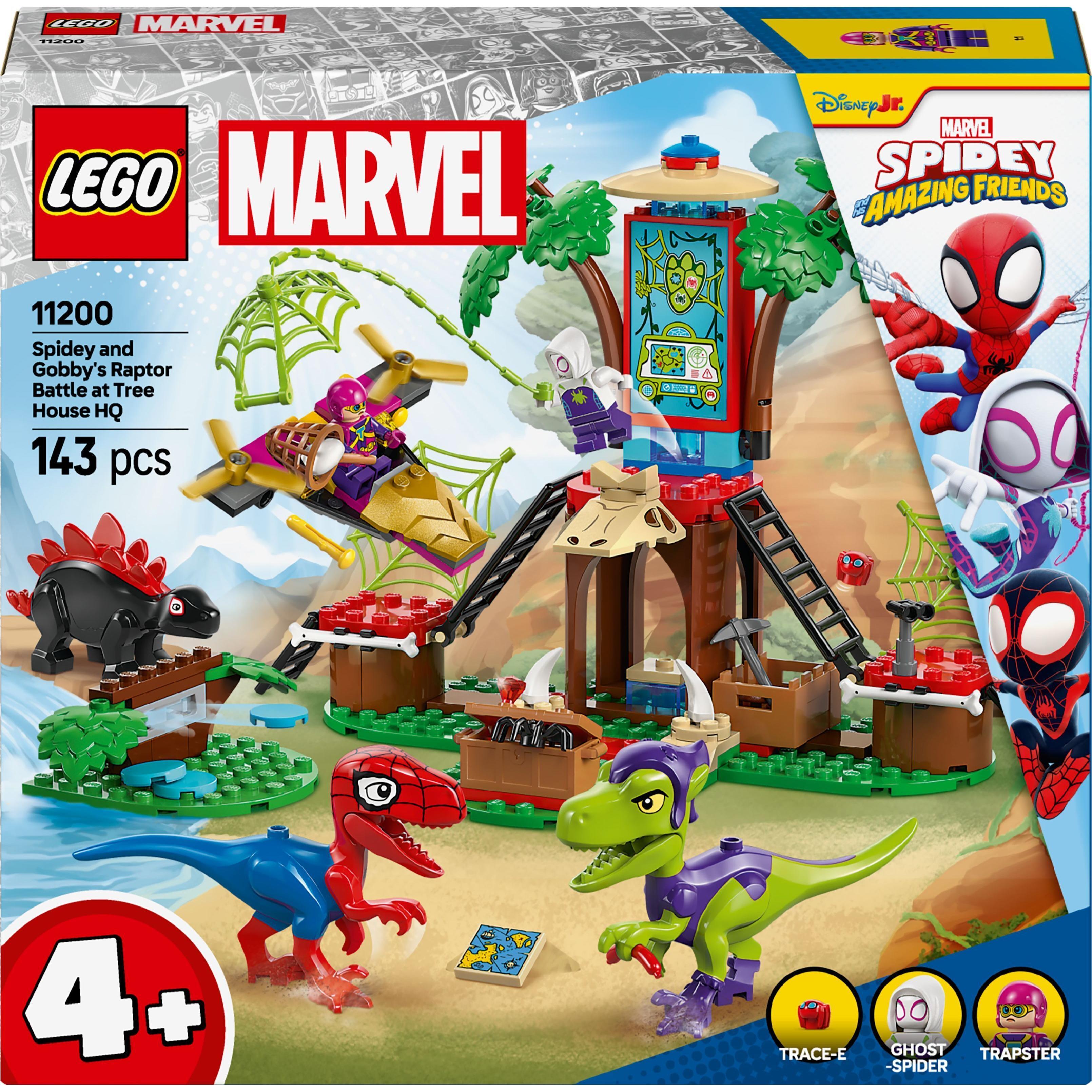 LEGO 11200 Spidey Битва Паука и раптора Гобби в штаб-доме на дереве фото 1