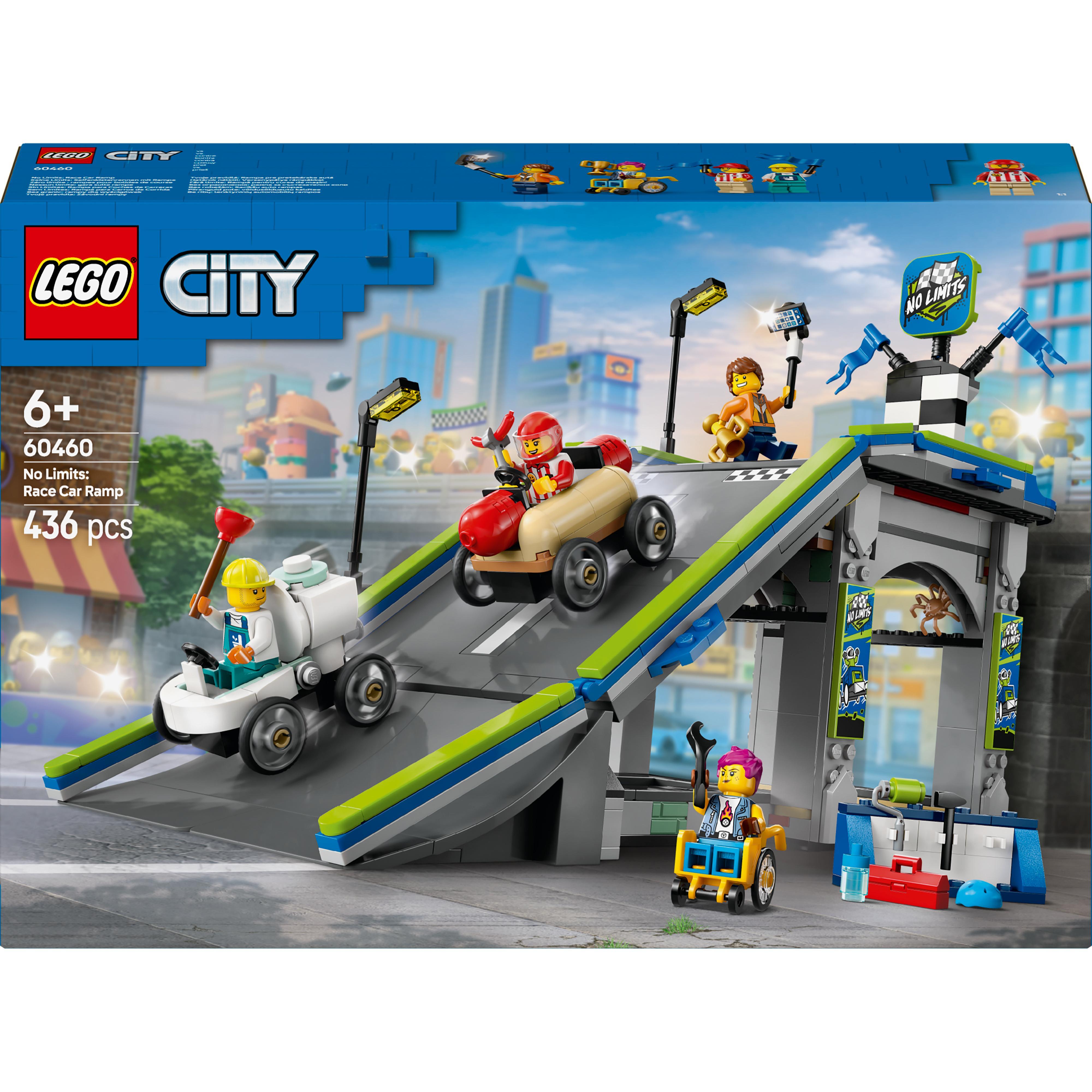 LEGO 60460 City Никаких ограничений: Автодром для гоночних автомобилей фото 1