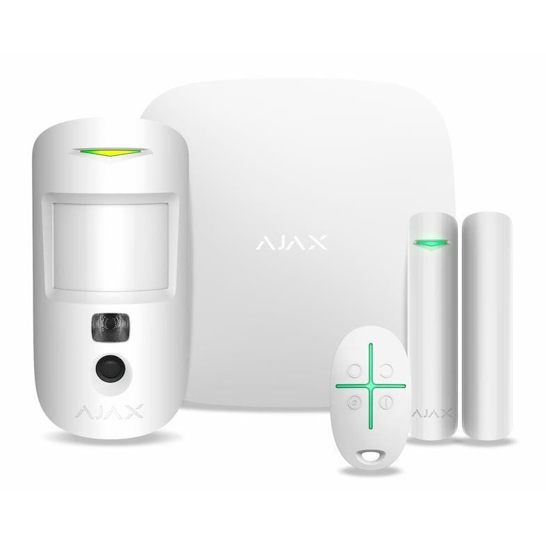 Комплект охоронної сигналізації Ajax HDR StarterKit Cam Plus (000052843)фото