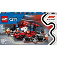 LEGO 60443 City Піт-стоп і піт-екіпаж F1 з болідом Ferrari