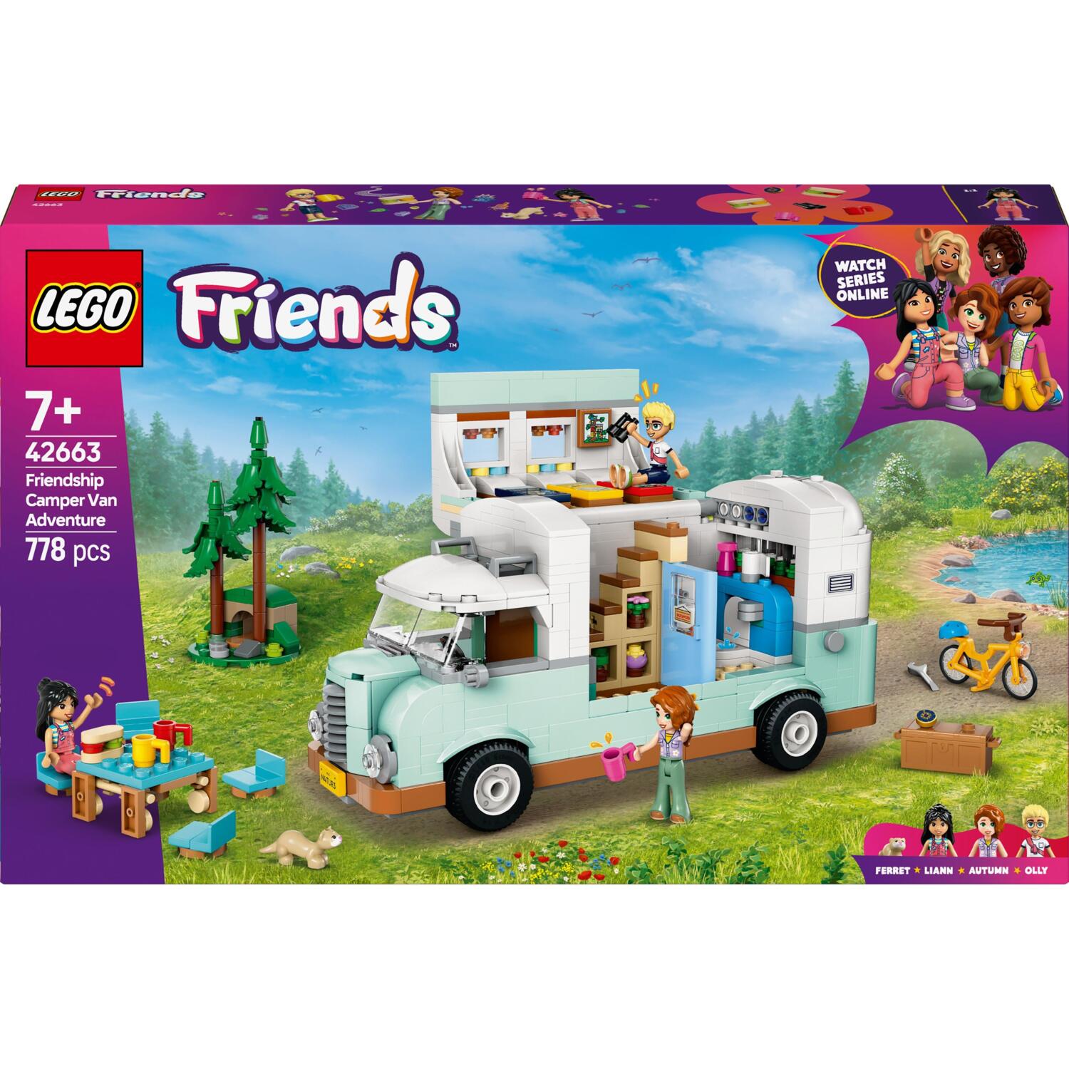 LEGO 42663 Friends Пригоди на фургоні дружбифото