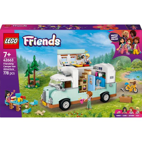 Акція на LEGO 42663 Friends Приключения на фургоне дружбы від MOYO