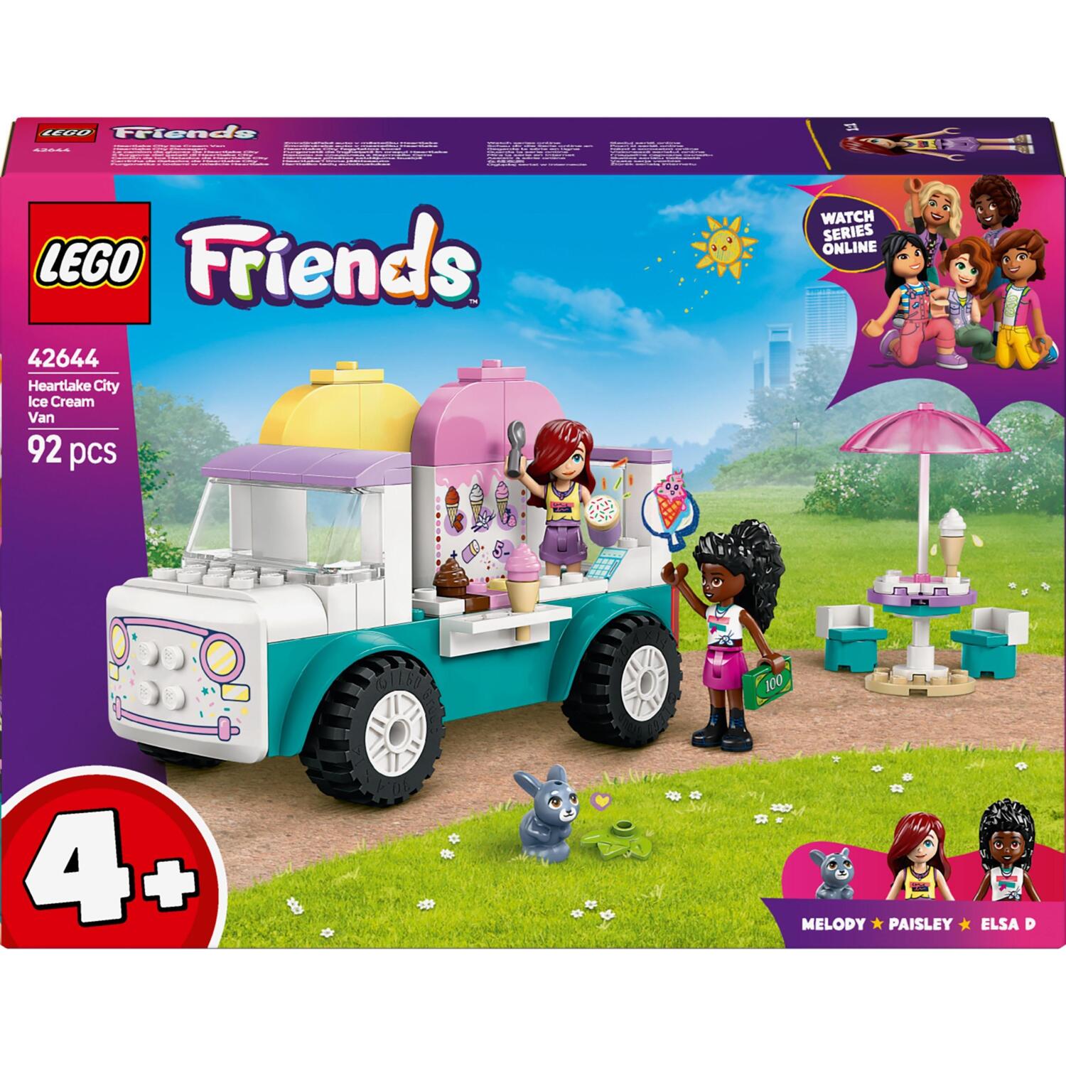 LEGO 42644 Friends Хартлейк-Сіті. Фургон із морозивомфото