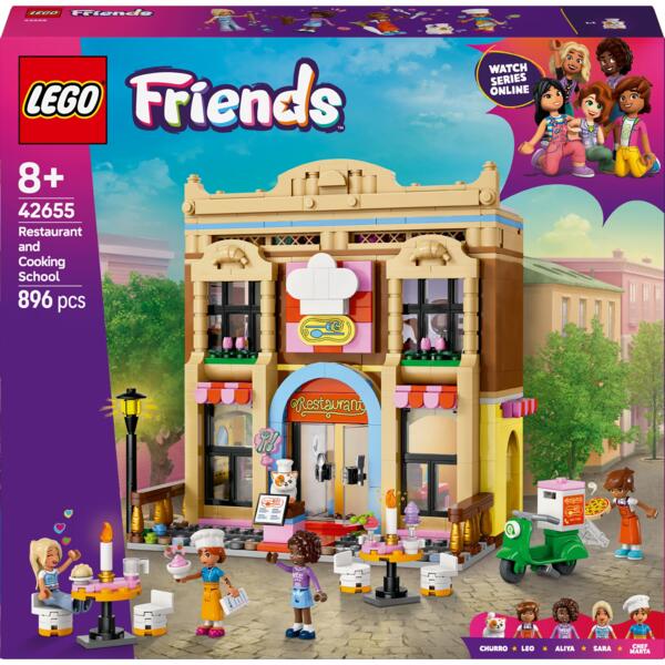 LEGO 42655 Friends Ресторан и кулинарная школа