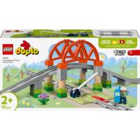 LEGO 10426 DUPLO Town Дополнительный набор. Железнодорожный мост и рельсы