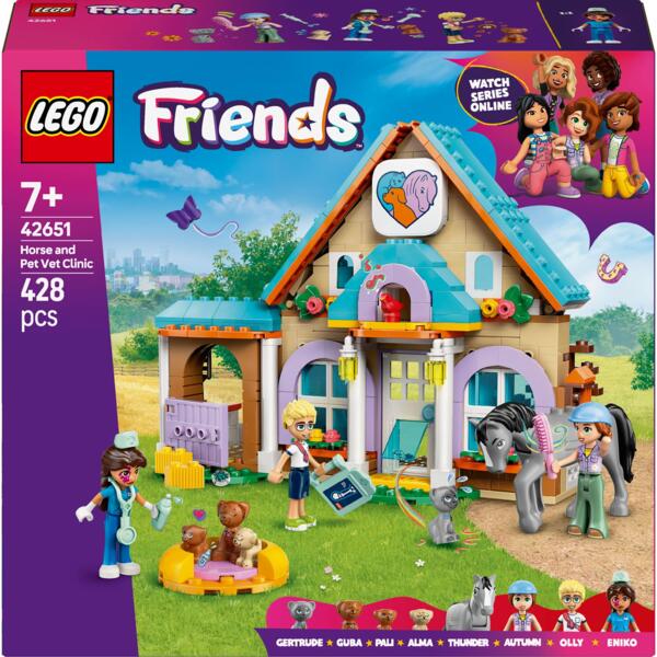 

LEGO 42651 Friends Ветеринарная клиника для лошадей домашних питомцев