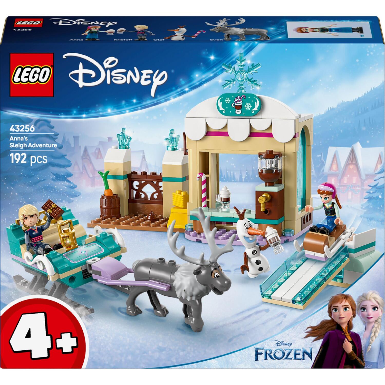 LEGO 43256 Disney Princess Пригоди Анни на саняхфото