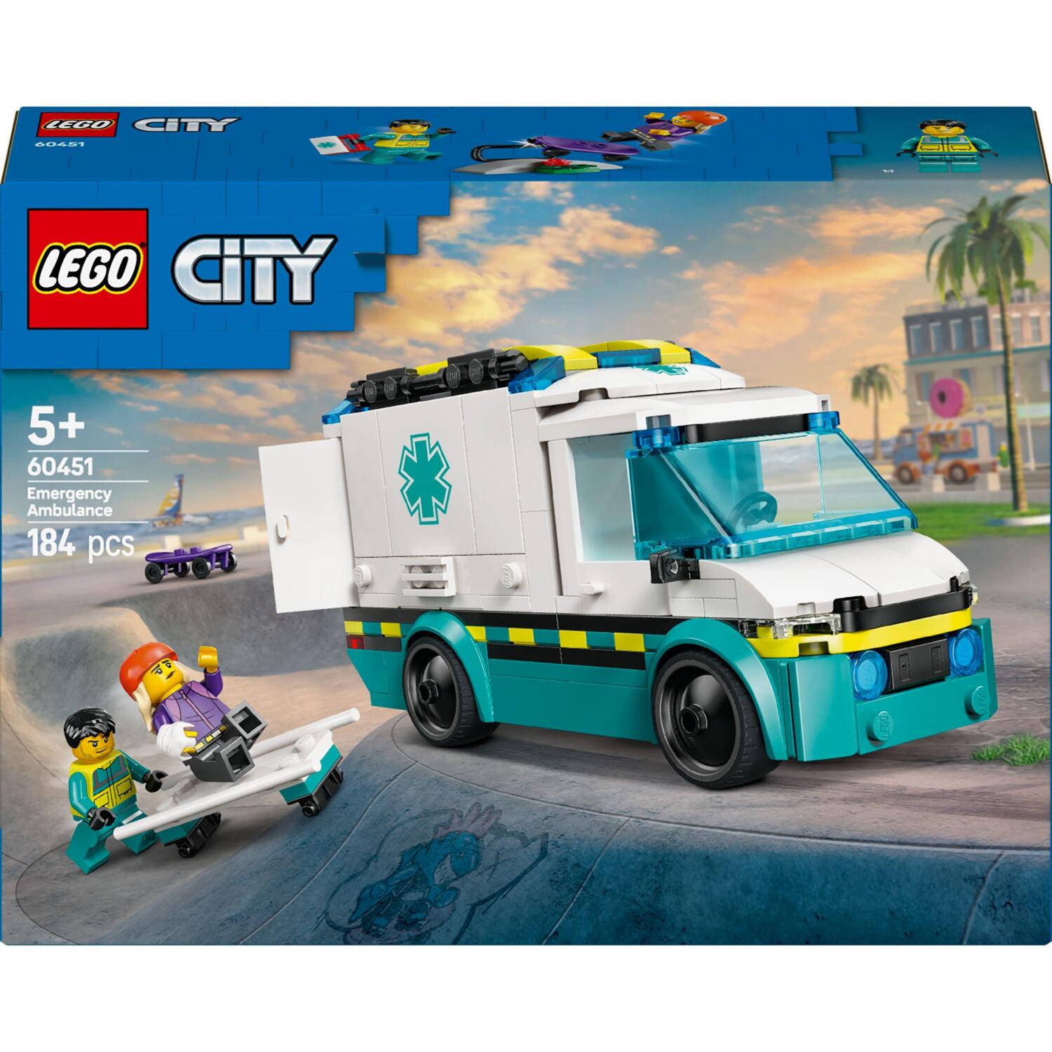 LEGO 60451 City Скорая помощь фото 