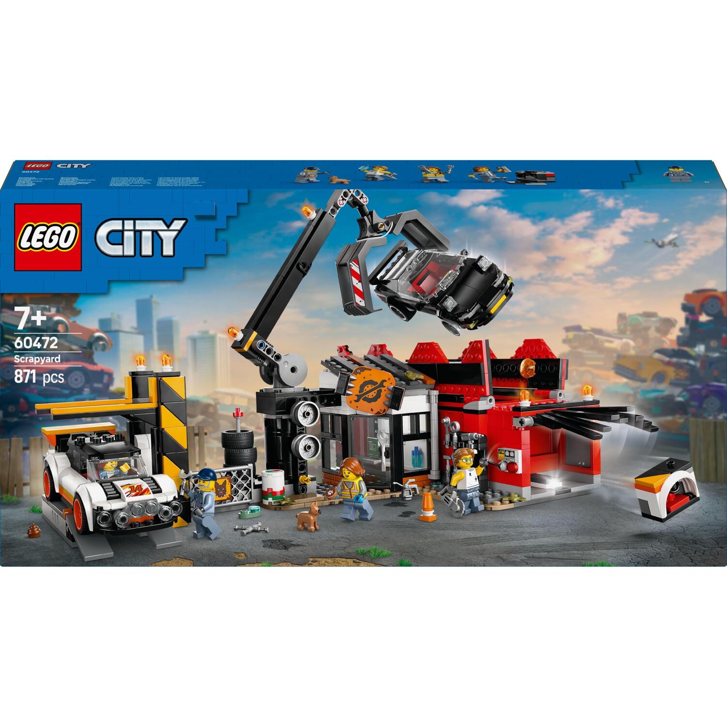 LEGO 60472 City Свалка с автомобилями фото 