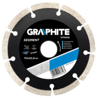 Диск алмазный GRAPHITE 115х22.2мм (57H616)