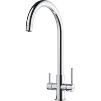 Змішувач для кухні Franke Lina Clear Water, 272 мм, 1+1фільтр, хром (120.0703.742)