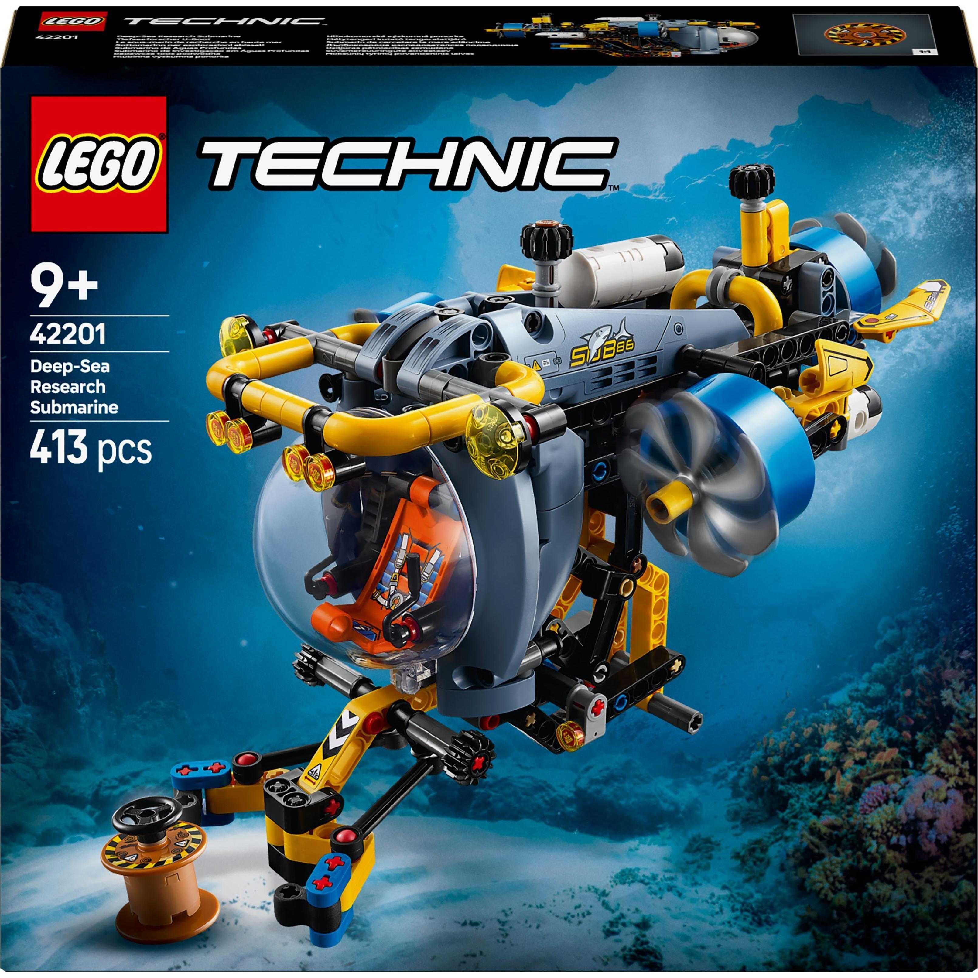 LEGO 42201 Technic Глубоководная исследовательская подводная лодка фото 1