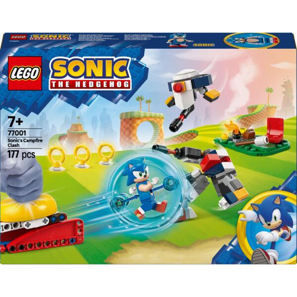 LEGO 77001 Sonic Столкновение Соника у костра