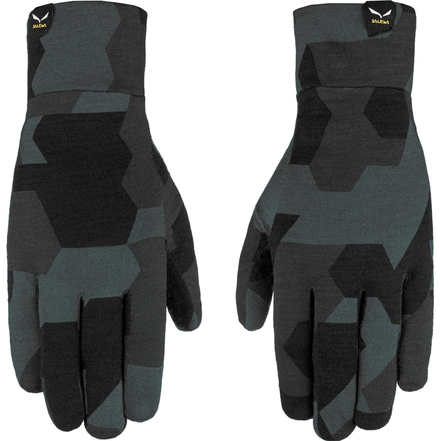 Перчатки Salewa Cristallo Liner Gloves XL черные/серые фото