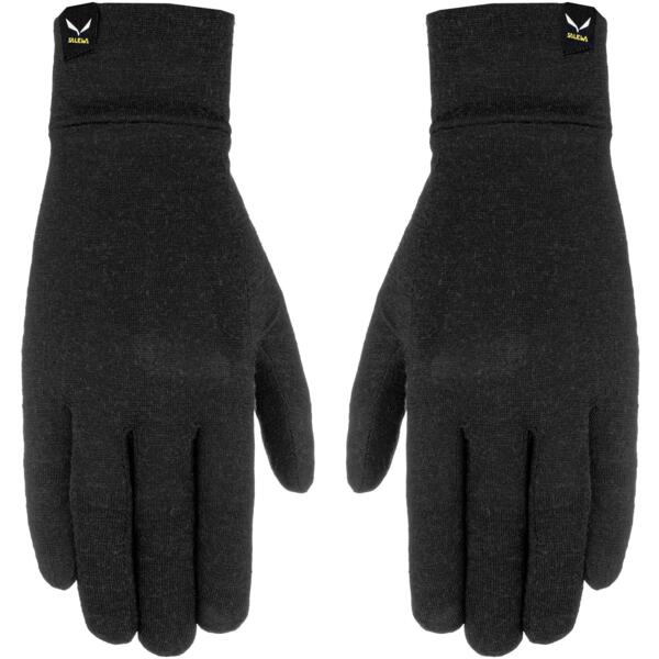 Перчатки Salewa Cristallo Liner Gloves S чорніфото