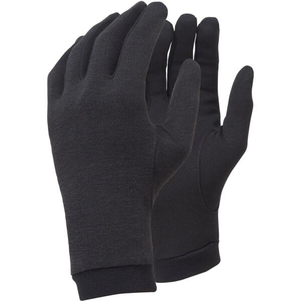 Перчатки Trekmates Silk Liner Glove M черные