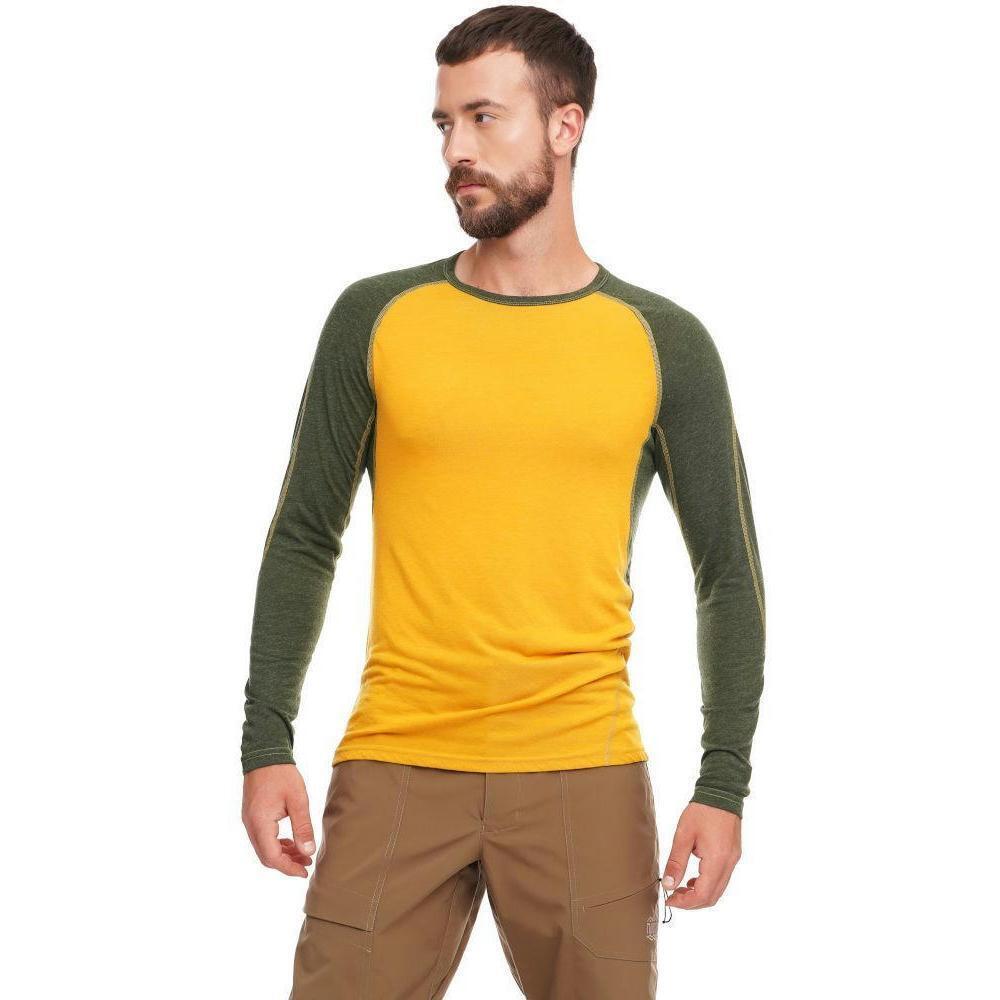 Лонгслив мужской Turbat Retezat Top Mns XL желтый/зеленый фото 1