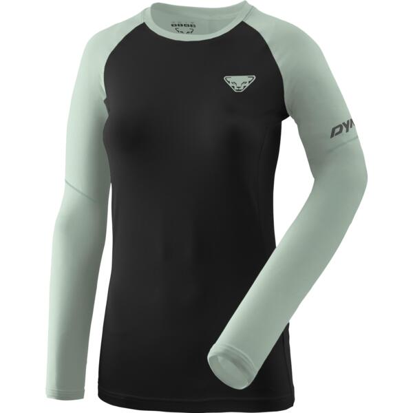 

Футболка женская Dynafit W L/S Tee 71157 40/34 черная/голубая