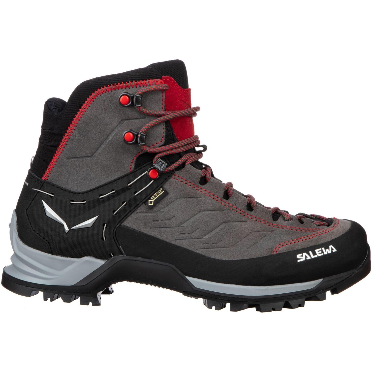 Ботинки мужские Salewa Ms Mtn Trainer Mid Gtx 41 серые/красные фото