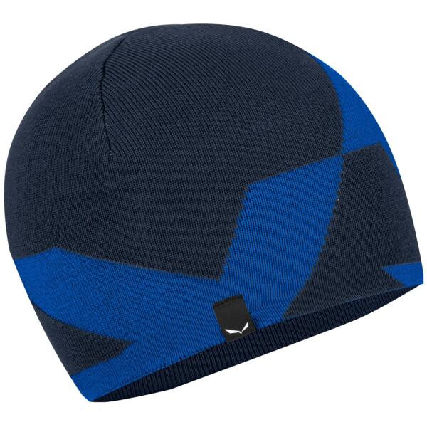 

Шапка Salewa Pure Reversible Am Beanie 28772 UNI58 темно-синяя