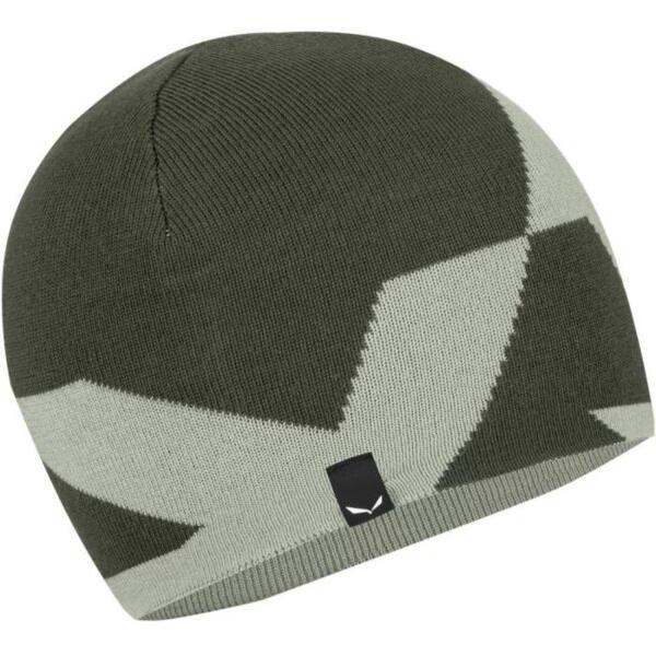 

Шапка Salewa Pure Reversible Am Beanie 28772 UNI58 оливковая