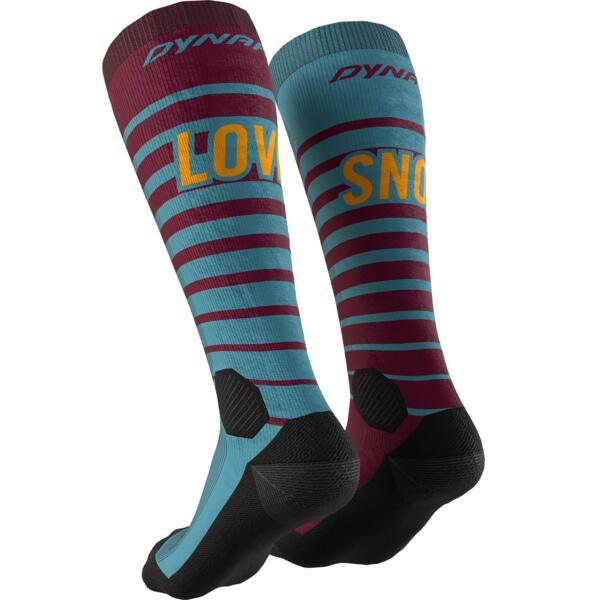 

Носки Dynafit Ft Graphic Sk 71613 6561 43-46 голубые/бордовые