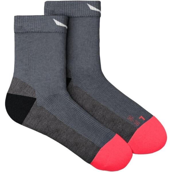 

Носки женские Salewa Mtn Trn Am W Qrt Sock 36-38 серые
